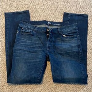 Men’s 7 standard fit jeans